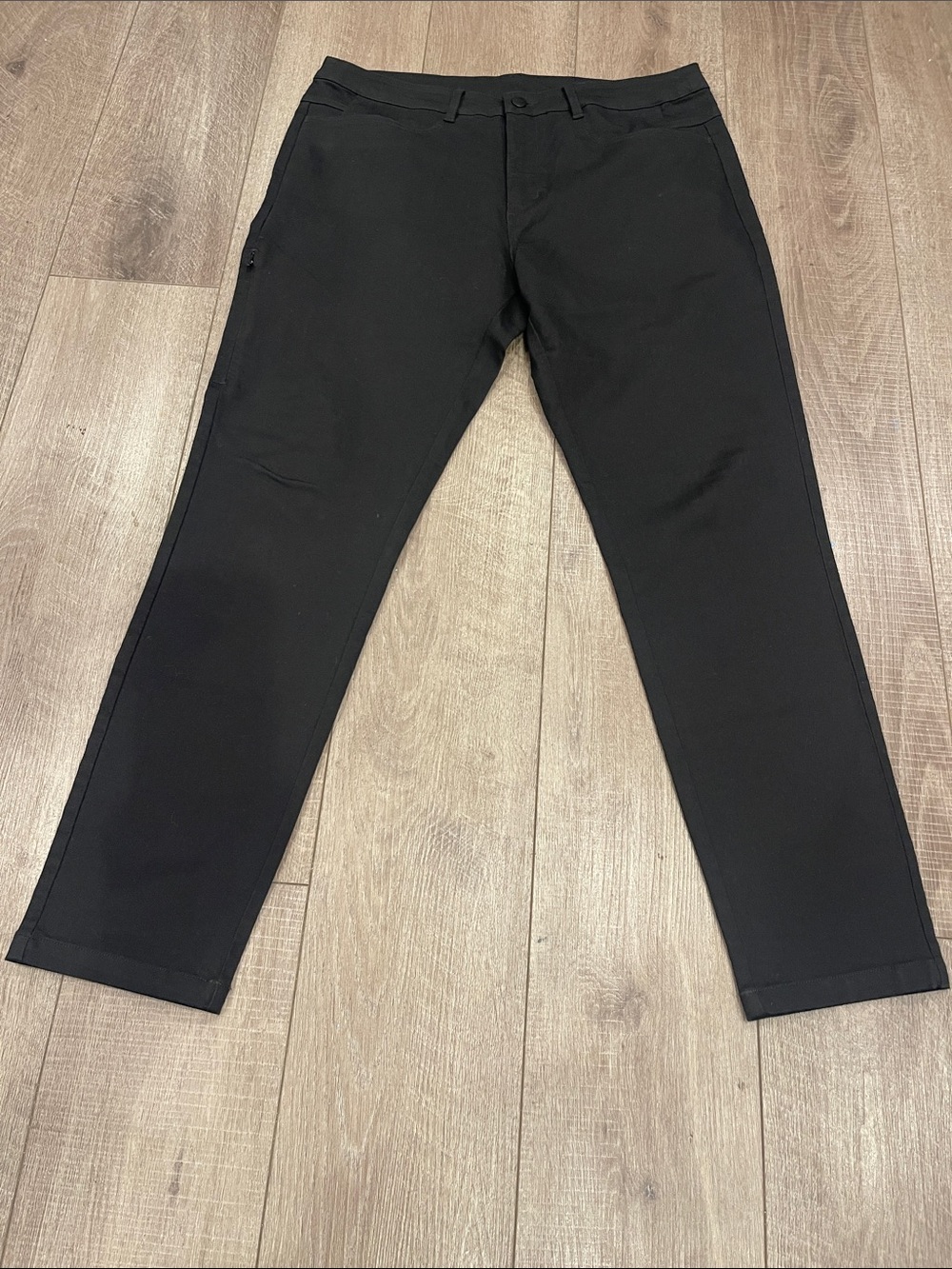 BYLT Premium Basics Black Slim Straight Pants Size 36